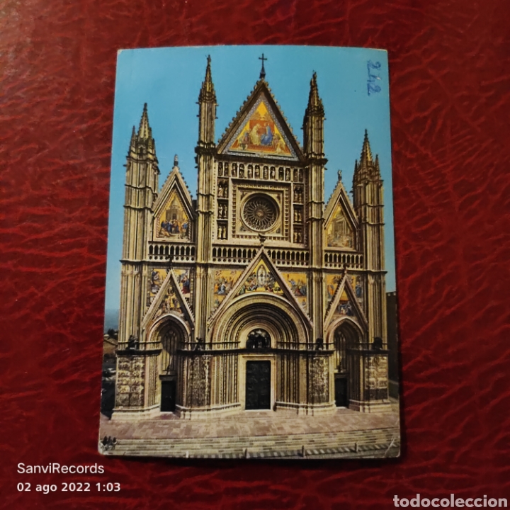 Postales: POSTAL: ORVIETO, IL DUOMO, LORENZO MAITANI (ITALIA)