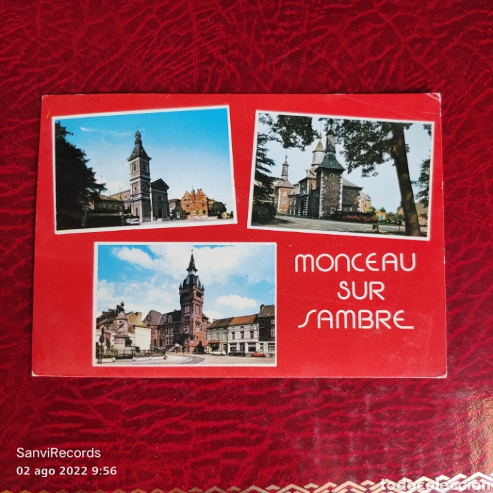 Postales: POSTAL: MONCEAU SUR SAMBRE (B&Eacute;LGICA)