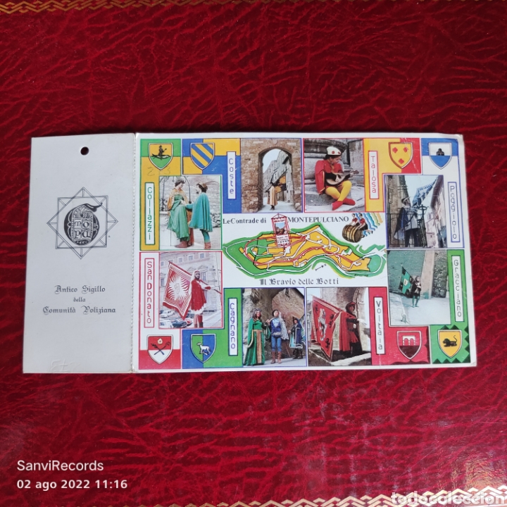 Postales: POSTAL: LE CONTRADE DI MONTEPULCIANO (ITALIA)