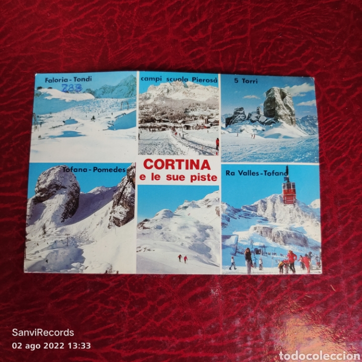 Postales: POSTAL: CORTINA E LE SUE PISTE (ITALIA)