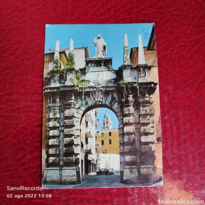 Cartoline: POSTAL: MASSA, ANTICA PORTA DEL SALVATORE, VIA PALESTRO (ITALIA)