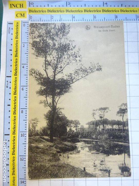 Cartes Postales: ANTIGUA POSTAL DE B&Eacute;LGICA. NIEUPORT NIEWPOORT BADEN DE OUDE VAART. 254