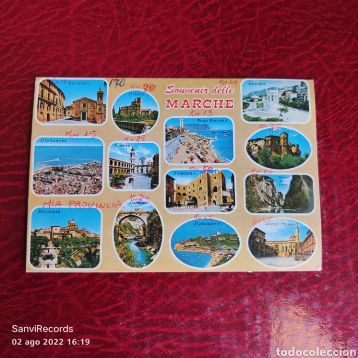 Postales: POSTAL: SOUVENIR DELLE MARCHE (ITALIA)