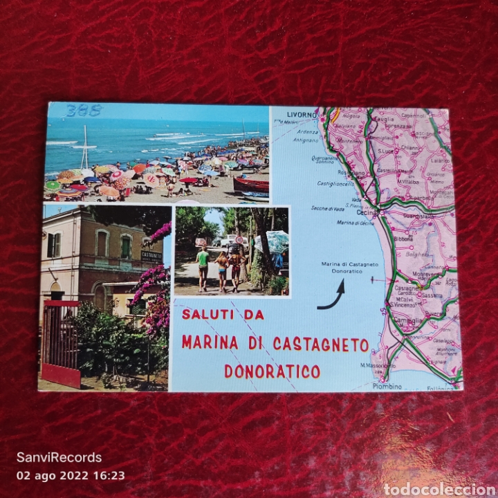 Postales: POSTAL: SALUTI DA MARINA DI CASTAGNETO DONORARICO (ITALIA)