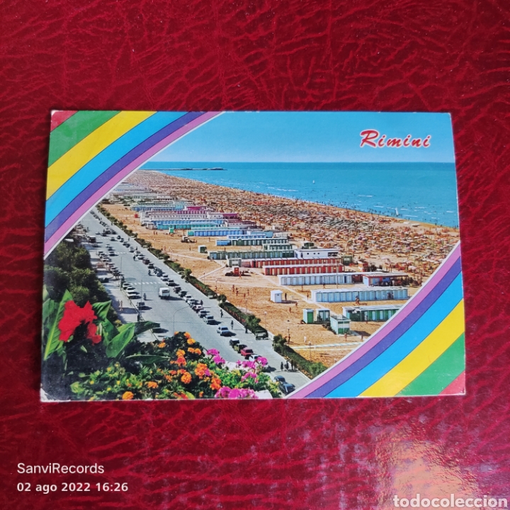 Postales: POSTAL: RIMINI, LUNGOMARE E SPIAGGIA (ITALIA)