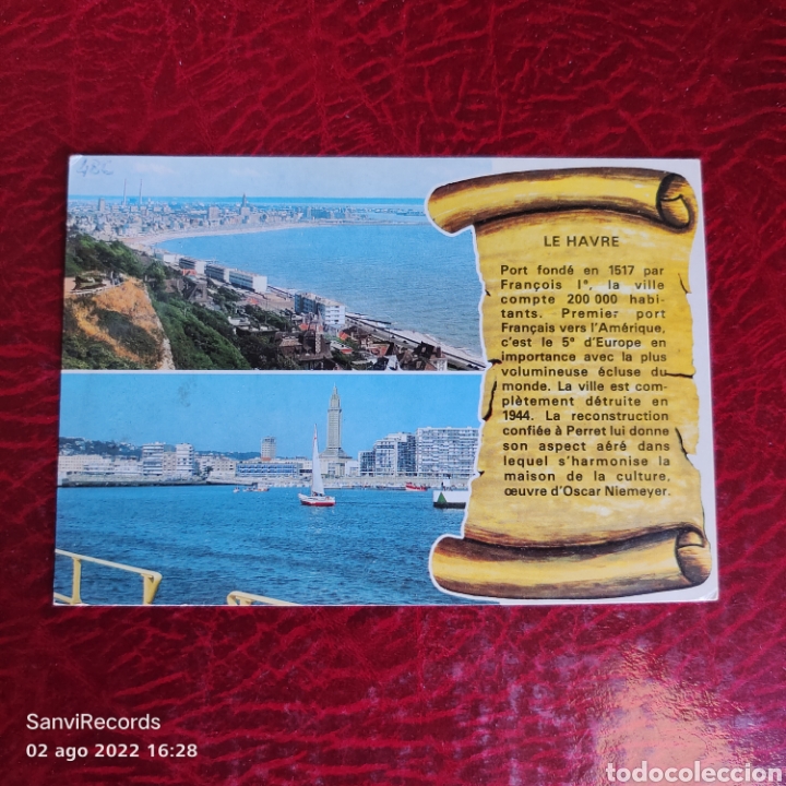 Postales: POSTAL: LE HAVRE (FRANCIA)