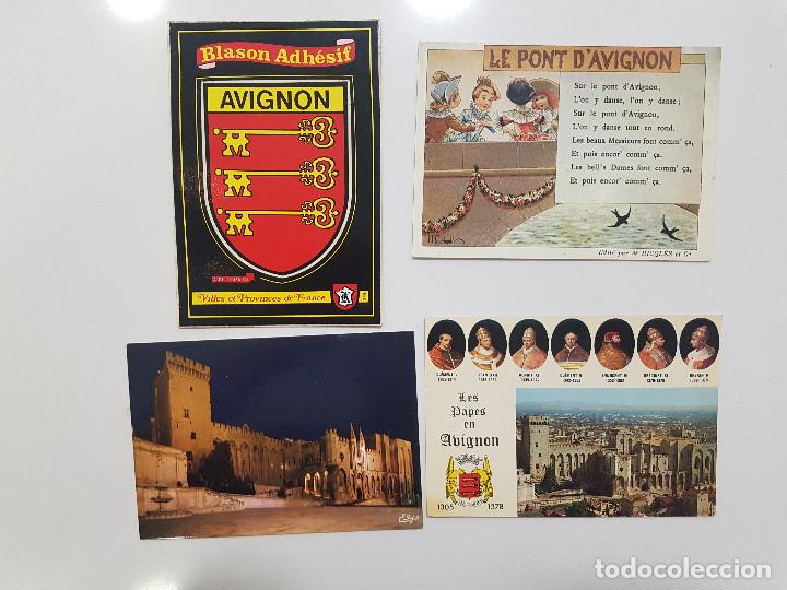Postales: 4 POSTALES DE FRANCIA AVIGNON - Foto 1