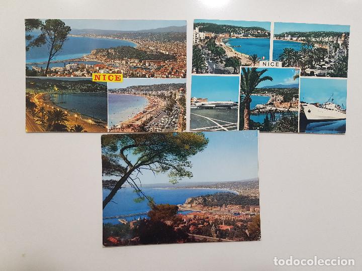 Postales: 3 POSTALES DE FRANCIA NICE NIZA - Foto 1