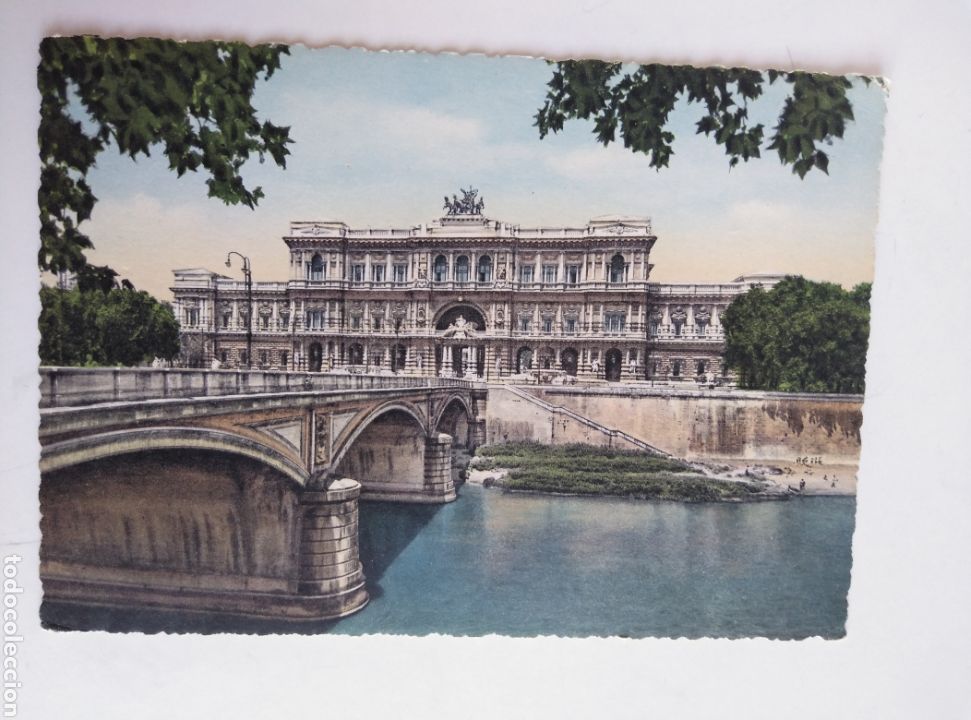 Cartoline: PALACIO DE JUSTICIA, PALAZZO DE GIUSTIZIA (ROMA). A&Ntilde;OS 50, ITALIA