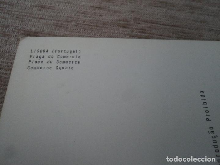 Postales: lisboa pra&ccedil;a do comercio, collec&ccedil;ao dullia - Foto 2