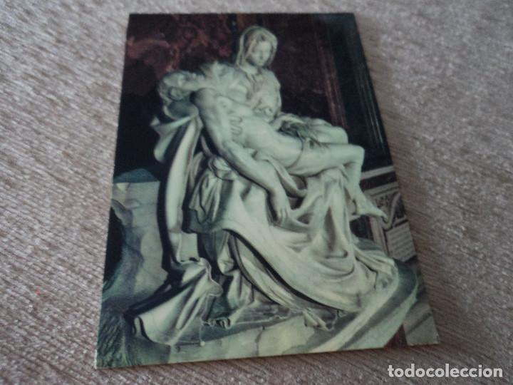 Postkarten: citta del vaticano, basilica di san pietro, la pieta, ed. mapir, circulada 1970