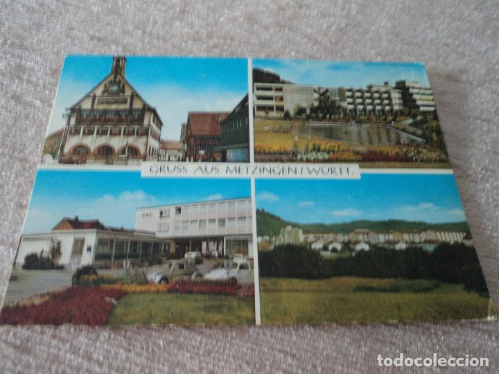 Cartoline: gruss aus metzingen wurtt, circulada