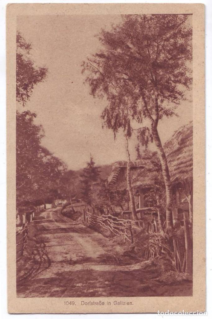 Postales: Polonia: Dorfstrasse in Galizien. No circulada (A&ntilde;os 10 - 20)