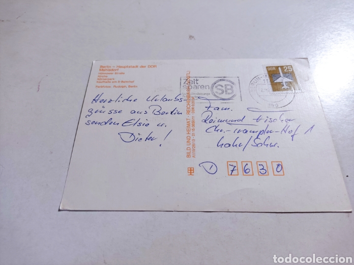 Postales: Postal Berl&iacute;n -Mahlsdorf - Foto 2