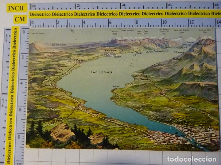 Postcards: ANTIGUA POSTAL DE SUIZA. A&Ntilde;O 1910 LAGO LEMAN. 2445