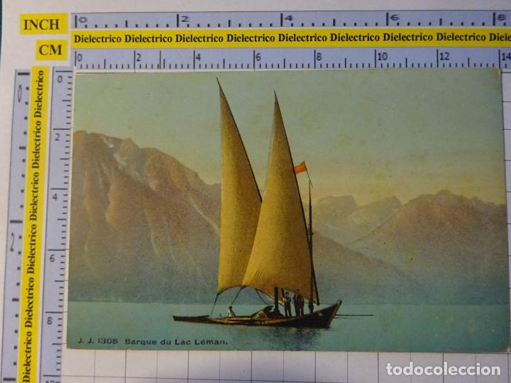 Postkarten: ANTIGUA POSTAL DE SUIZA. BARQUE DU LAC LEMAN BARCO . 2454