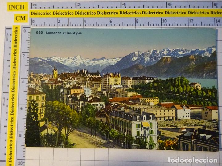 Cartes Postales: ANTIGUA POSTAL DE SUIZA. LAUSANA LAUSSANE ET LES ALPES. 2456