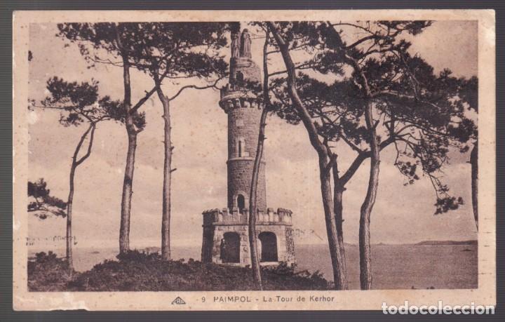 Postales: Francia-22- Paimpol. *La Tour de Kerhor* Circulada con Tasa.