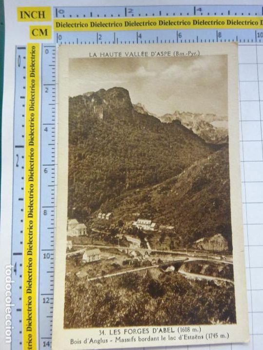 Postcards: ANTIGUA POSTAL DE FRANCIA. LA HAUTE VALL&Eacute;E D'ASPE PIRINEOS LES FORGES D'ABEL 2475