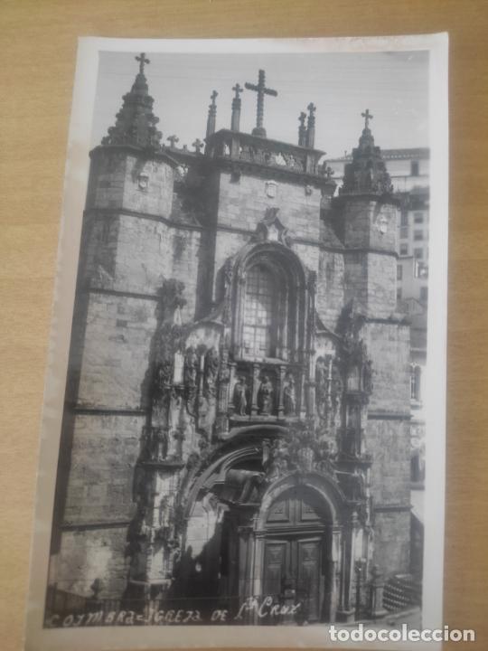 Postkarten: COIMBRA IGLESIA SANTA CRUZ DORSO BLANCO PRECIOSA