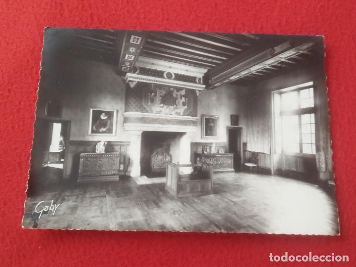 Postales: POSTAL POST CARD FRANCIA FRANCE AZAY-LE-RIDEAU LE CH&Acirc;TEAU LA CHAMBRE ROYALE EL CASTILLO C&Aacute;MARA REAL.