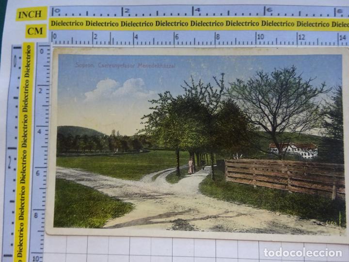 Cartoline: ANTIGUA POSTAL DE HUNGR&Iacute;A. A&Ntilde;O 1913. SOPRON. CSERESNYEFASOR MENEDEKHAZZAL. 217