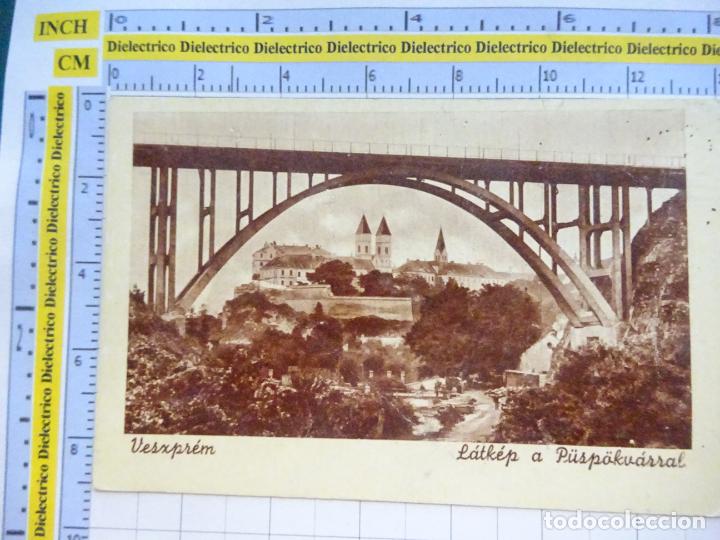 Cartoline: ANTIGUA POSTAL DE HUNGR&Iacute;A. VESZPREM L&Aacute;TK&Eacute;P A P&Uuml;SP&Ouml;KC&Aacute;RRAL. 225