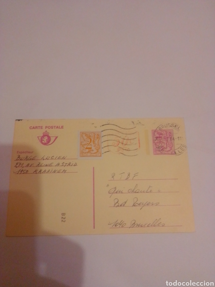 Postal B&eacute;lgica