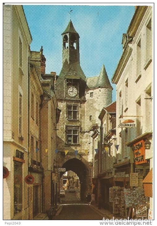 Postales: *** PR529 - POSTAL - LES MERVEILLES DU VAL DE LOIRE - AMBOISE - LA RUE NATIONALE ET LA TOUR DE L&acute;HOR