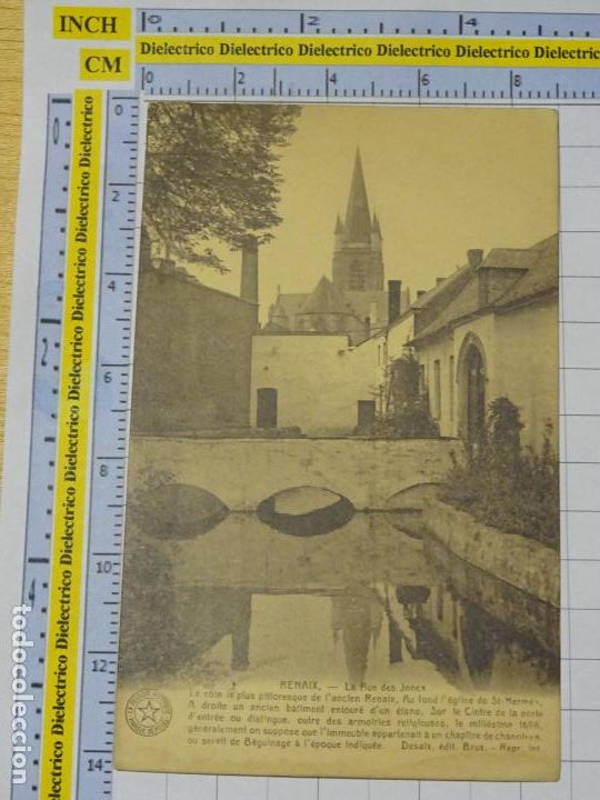 Postais: ANTIGUA POSTAL DE B&Eacute;LGICA. RENAIX LA RUE DES JONCS. 320