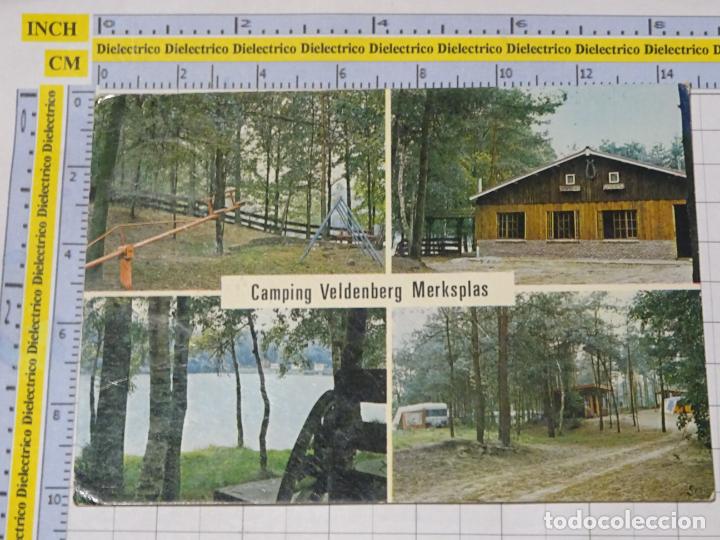 Cartes Postales: POSTAL DE B&Eacute;LGICA. CAMPING VELDENBERG MERKSPLAS. 375