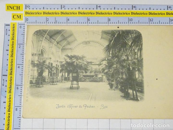 Cartes Postales: ANTIGUA POSTAL DE B&Eacute;LGICA. SIGLO XIX - 1905. SPA JARDIN D'HIVER DU POUHON. 459
