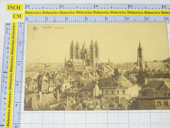Cartes Postales: ANTIGUA POSTAL DE B&Eacute;LGICA. TOURNAI TOURNAY PANORAMA. 472