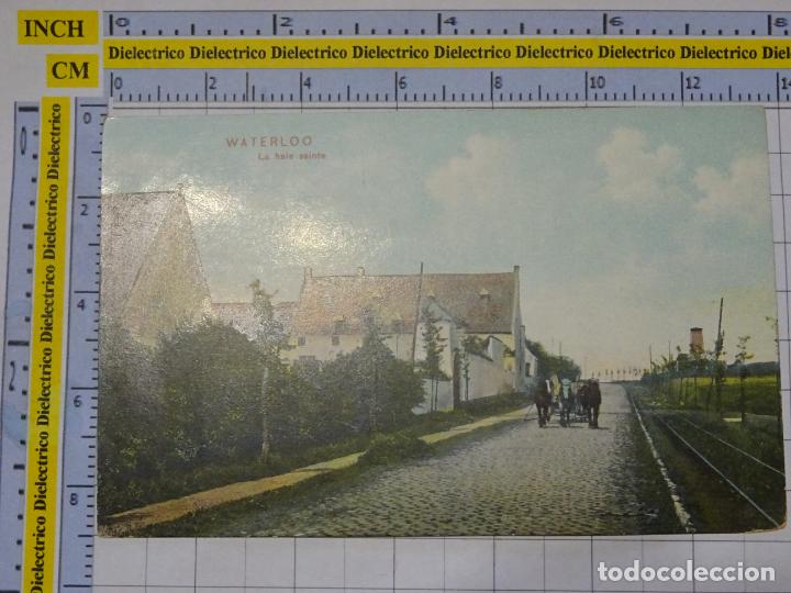 Cartoline: ANTIGUA POSTAL DE B&Eacute;LGICA. WATERLOO LE HAIE SAINTE. 528