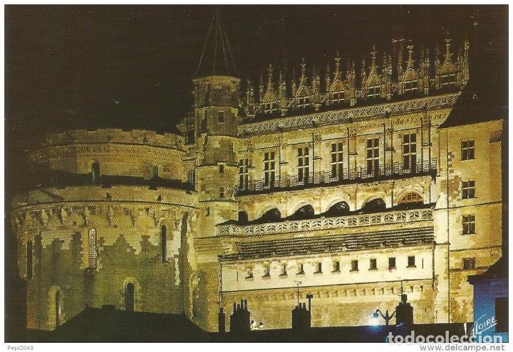 Postais: :::: PR509 - POSTAL - LES MERVEILLES DU VAL DE LOIRE - AMBOISE - LA TOUR DES MINIMES ET LE LOGIS DU