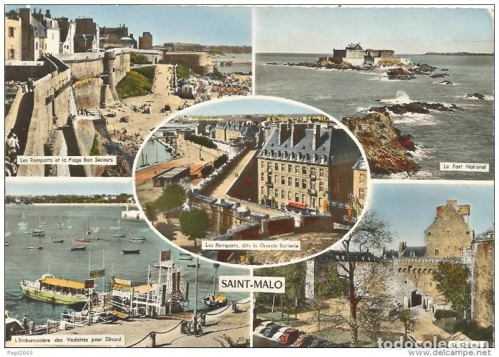 Postais: :::: PR494 - POSTAL - SAINT-MALO - VARIAS VISTAS
