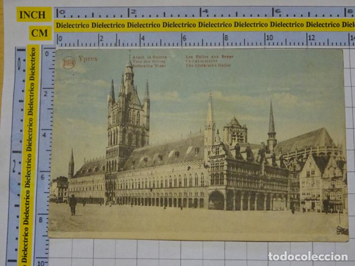 Postais: ANTIGUA POSTAL DE B&Eacute;LGICA. YPRES YPER. ANTES DE LA GUERRA LES HALLES. 97