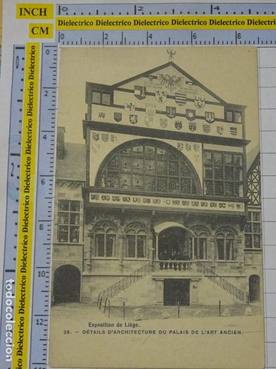 Postais: ANTIGUA POSTAL DE B&Eacute;LGICA. LIEJA LI&Eacute;GE SIGLO XIX - 1905. PALAIS DE L'ART ANCIEN. 112