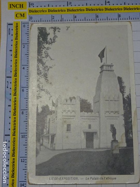 Cartes Postales: ANTIGUA POSTAL DE B&Eacute;LGICA. LIEJA LI&Eacute;GE SIGLO XIX - 1905. EXPO EXPOSICI&Oacute;N 1905 PALACIO DE &Aacute;FRICA. 114