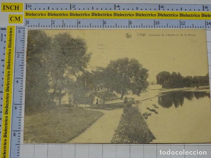 Cartes Postales: ANTIGUA POSTAL DE B&Eacute;LGICA. LIEJA LI&Eacute;GE L'OURTHE ET LA MEUSE. 119