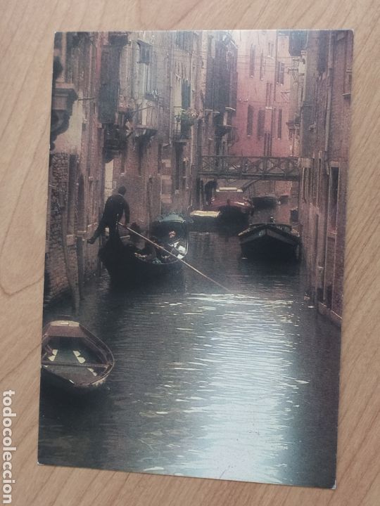 Postais: POSTAL DE LA AGENCIA ULTRAMAR EXPRESS - CANAL DE VENECIA - ESCRITA DE PUBLICIDAD.