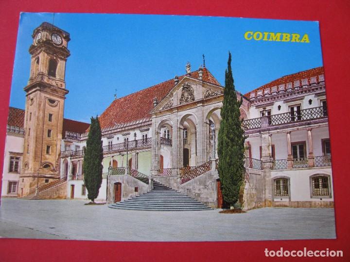 Postcards: POSTAL DE PORTUGAL. COIMBRA. TORRE E ATRIO DA UNIVERSIDADE.
