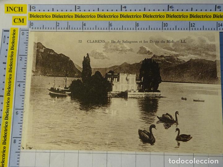 Cartes Postales: ANTIGUA POSTAL DE SUIZA. CLARENS ILE DE SALAGNON ET LES DENTS DU MIDI. 207