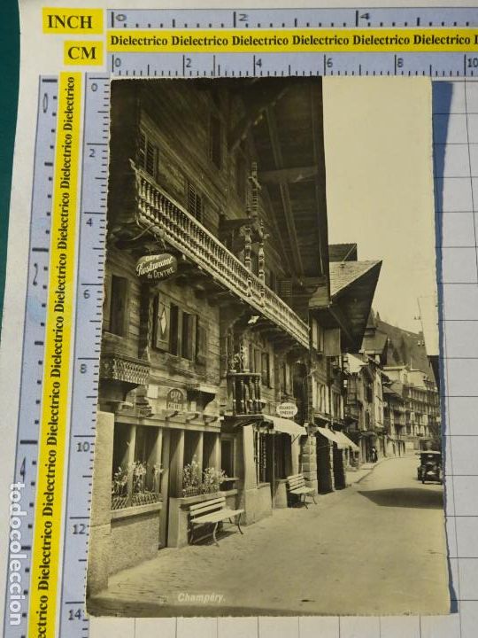 Cartes Postales: ANTIGUA POSTAL DE SUIZA. CHAMPERY. 208