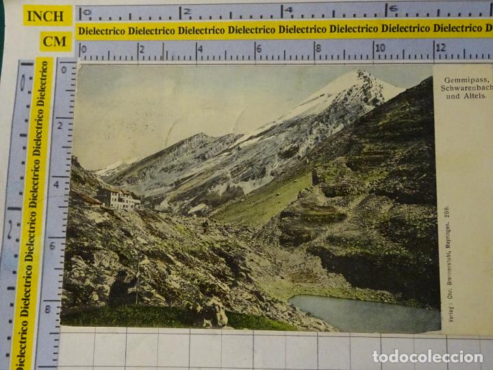 Postais: ANTIGUA POSTAL DE SUIZA. SIGLO XIX - 1905. GEMMIPASS SCHWARENBACH UND ALTELS . 224