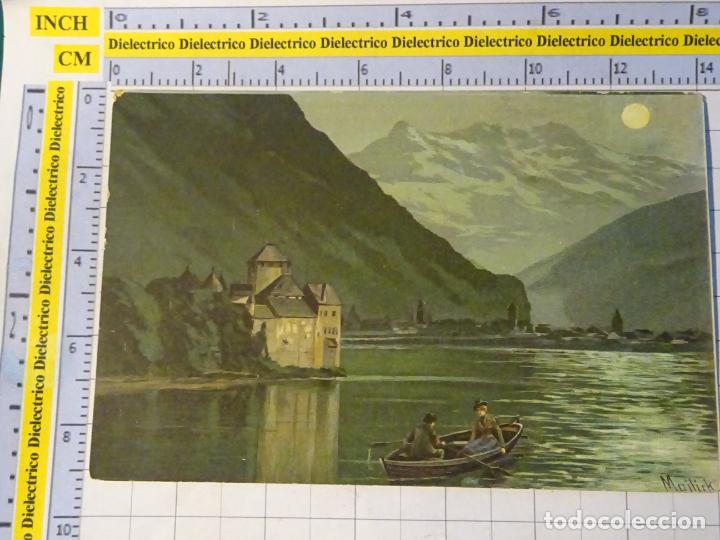 Cartes Postales: ANTIGUA POSTAL DE SUIZA. CASTILLO DE CHILLON . 220