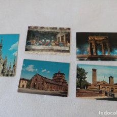 Postales: 5 POSTALES DE MILAN.S.XX