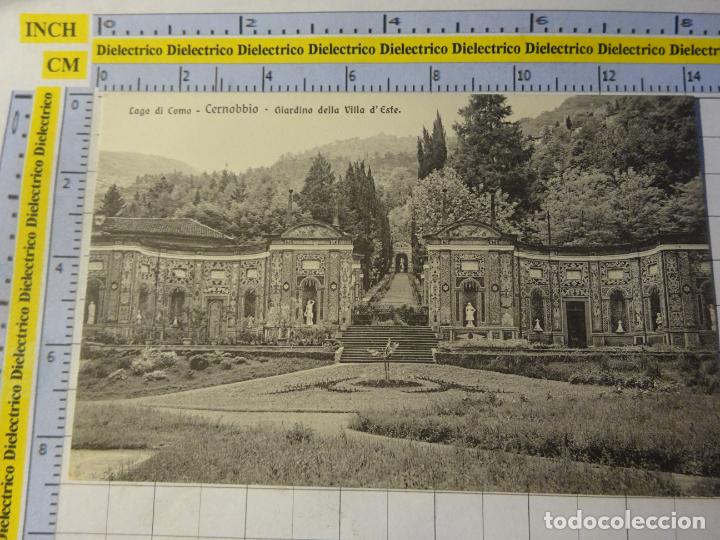 Postkarten: ANTIGUA POSTAL DE ITALIA. LAGO DI COMO CERNOBBIO GIARDINO DELLA VILLA D'ESTE. 431