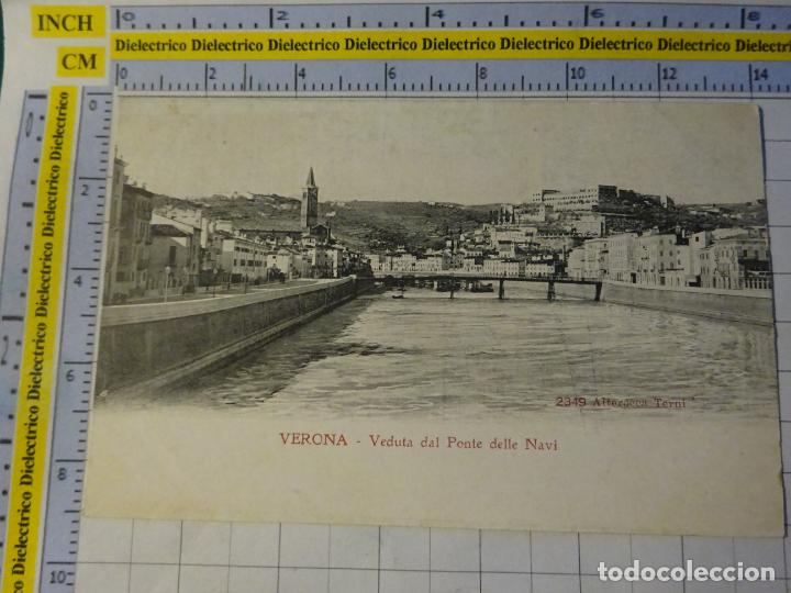 Cartoline: ANTIGUA POSTAL DE ITALIA.VERONA VEDUTA DAL PONTE DELLE NAVI. 441