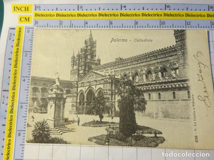Postales: ANTIGUA POSTAL DE ITALIA. SIGLO XIX - 1905. CATEDRAL DE PALERMO. 453